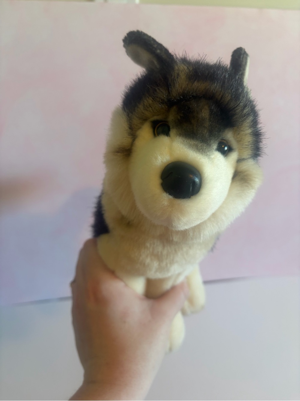 Atka 8-11" Timber Wolf Douglas Cuddle Toy Plush Stuffed Animal Gray 1833 husky - Picture 6 of 6